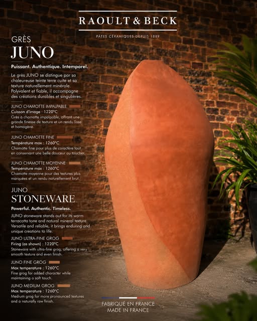 Matière, fabrication et création Juno