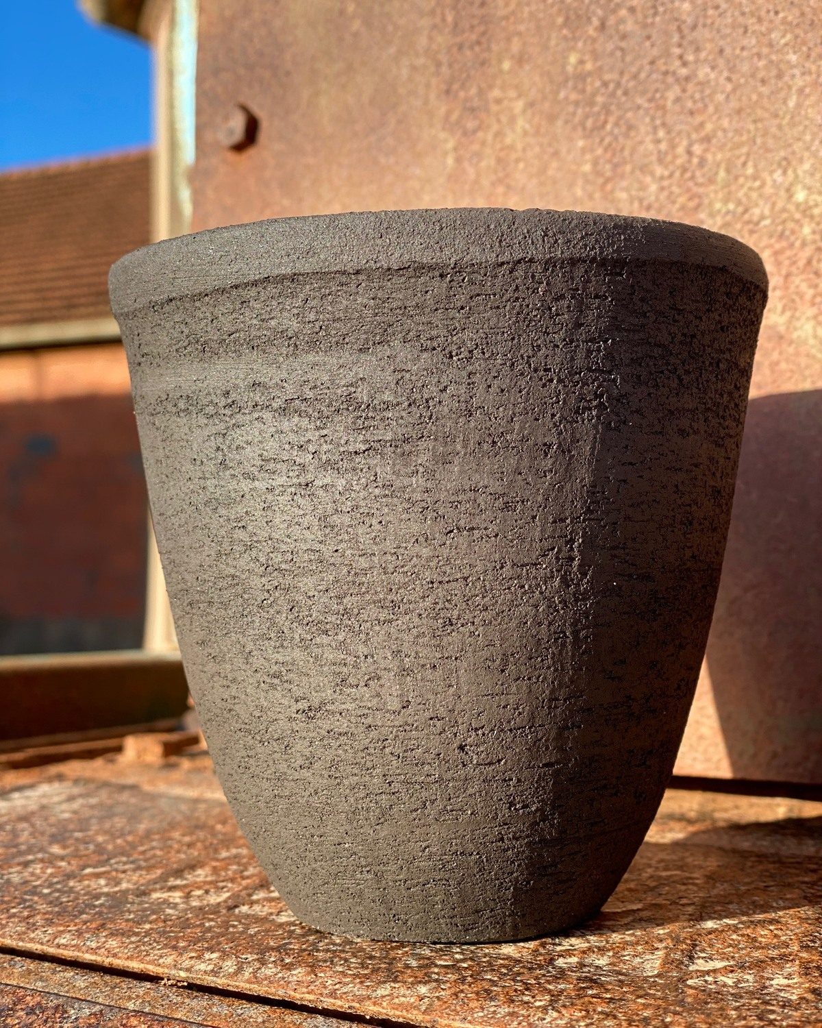 Detail des keramischen Tons · Anthra