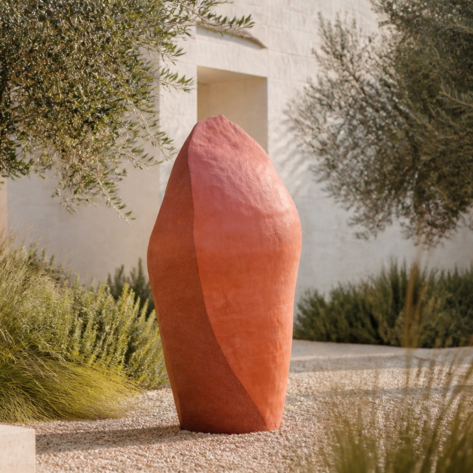 MAEN-HIR, a monumental Ceramic Factory creation made with GE600 Juno stoneware