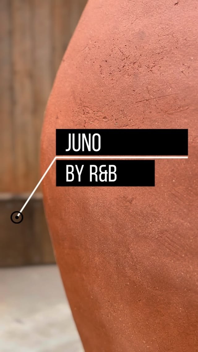 Raoult & Beck Reel kapağında Juno GE600 stoneware çamurunun yakın planı